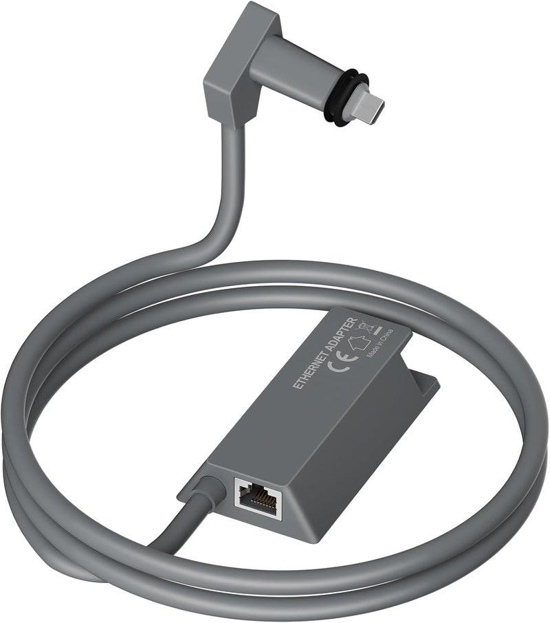 Mwin Starlink Ethernet Adapter for Gen 2 - Starlink Accessories for V2 Internet Kit Satellite, Powerline Ethernet Adapter Actuated Gen 2 for Wired External Network Fast & Stable Connection - Image 1